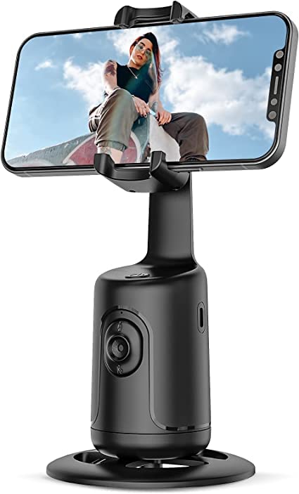 360° Rotation Smart Auto Face Object Tracking Holder