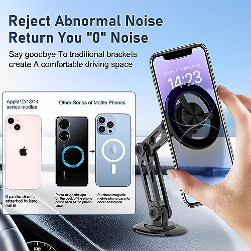 Universal 360° PRO, Robotic Arm Magnetic Car Phone Holder-F82Y