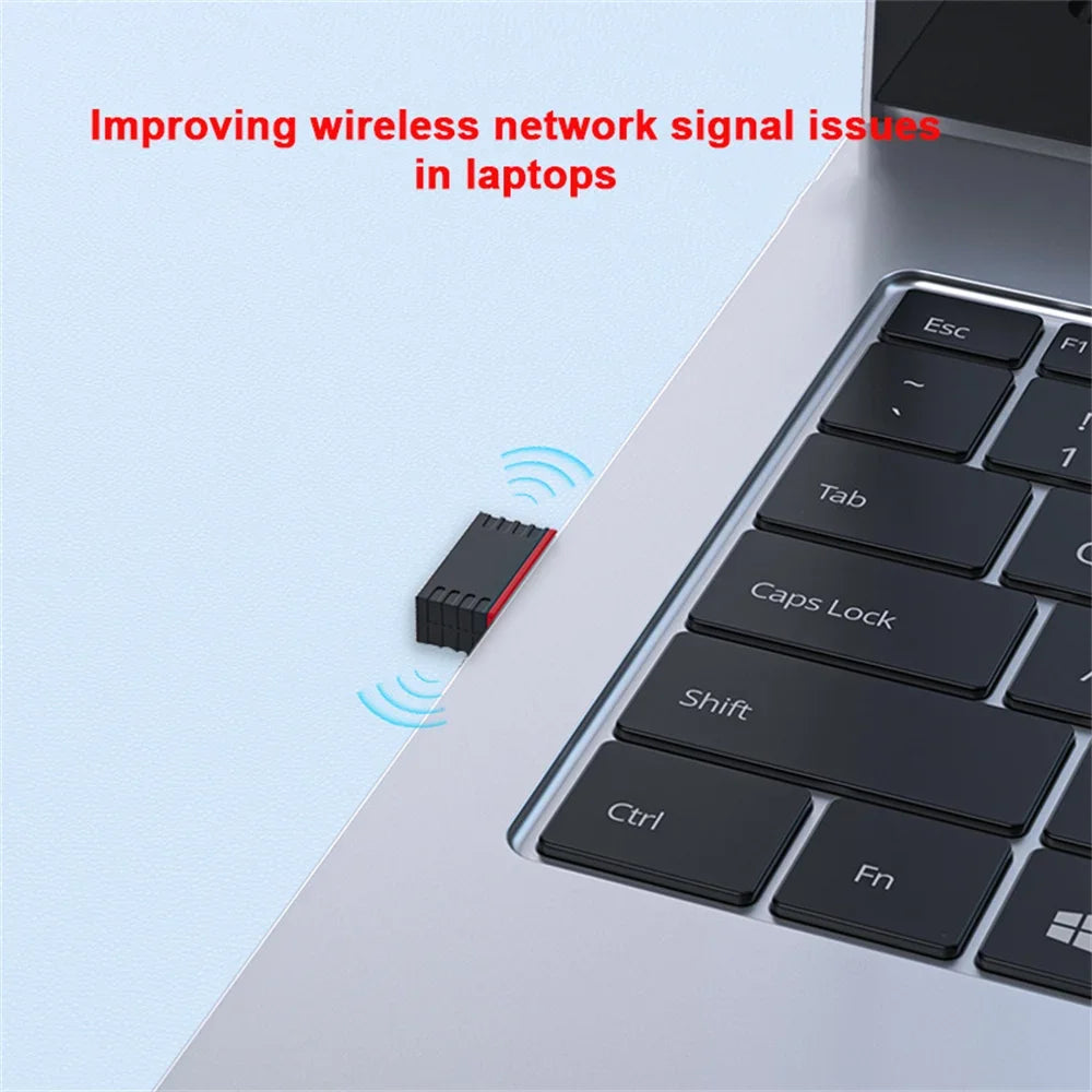 Mini USB Network Card Wireless WiFi Dongle Adapter USB2.0 2.4G 150Mbps WLAN LAN Wi-Fi Dongle Receiver For PC Desktop Tablet